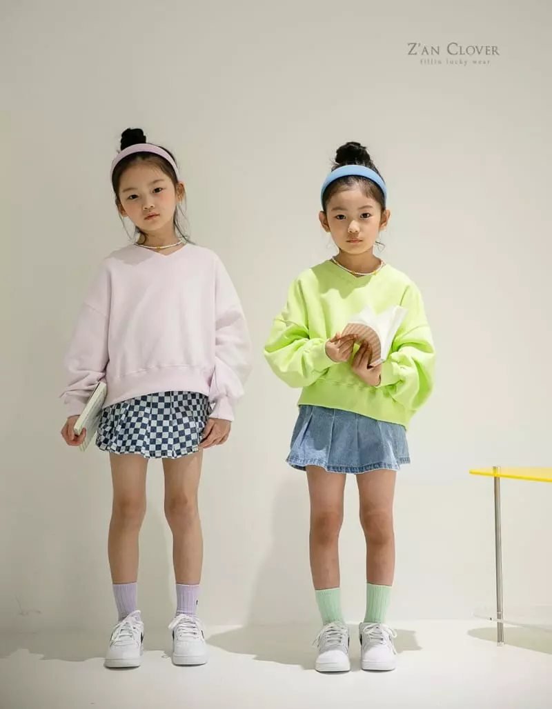 Zan Clover - Korean Children Fashion - #kidsstore - Acodian Wrap Skirt - 8