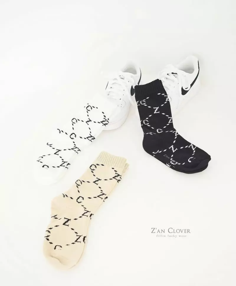 Zan Clover - Korean Children Fashion - #kidsstore - ZC Socks [set of 3] - 7