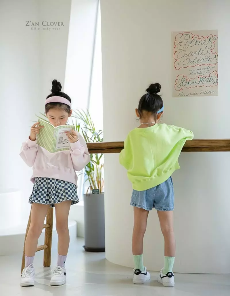 Zan Clover - Korean Children Fashion - #kidsstore - Ice Sandy Sweatshirt - 5