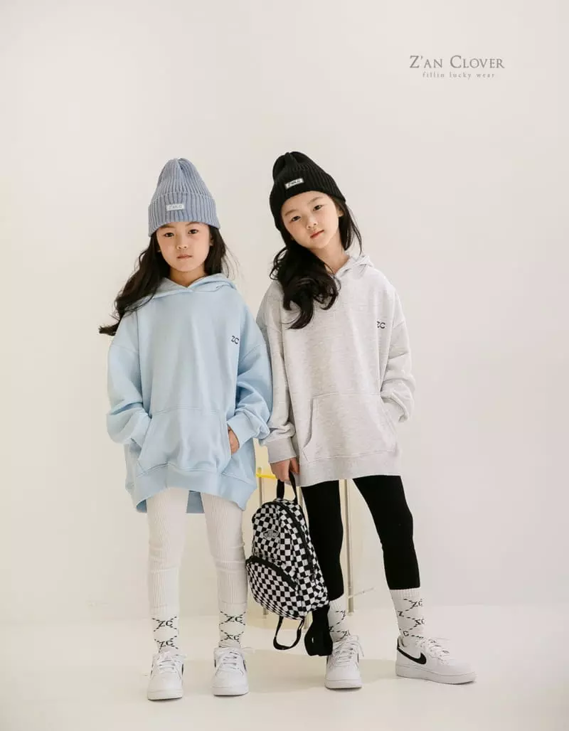 Zan Clover - Korean Children Fashion - #littlefashionista - Hoody Long Tee - 5