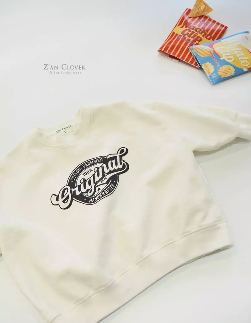 Zan Clover - Korean Children Fashion - #littlefashionista - Vintage Sweatshirt - 3