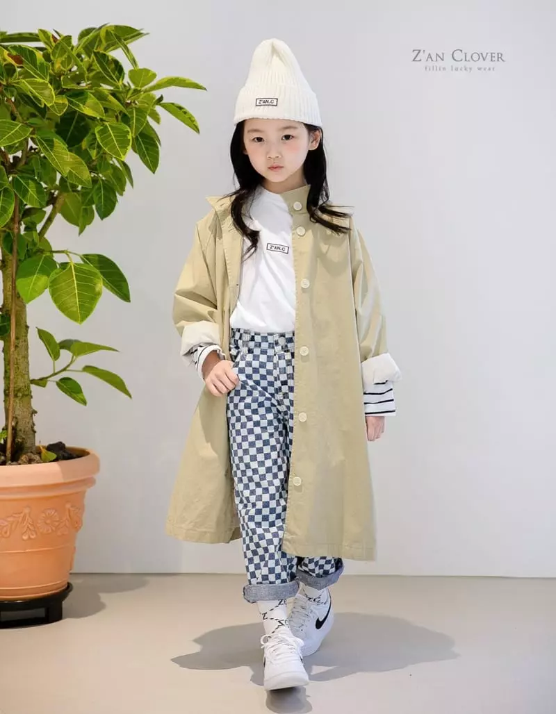 Zan Clover - Korean Children Fashion - #magicofchildhood - Basic Long Trench  - 9