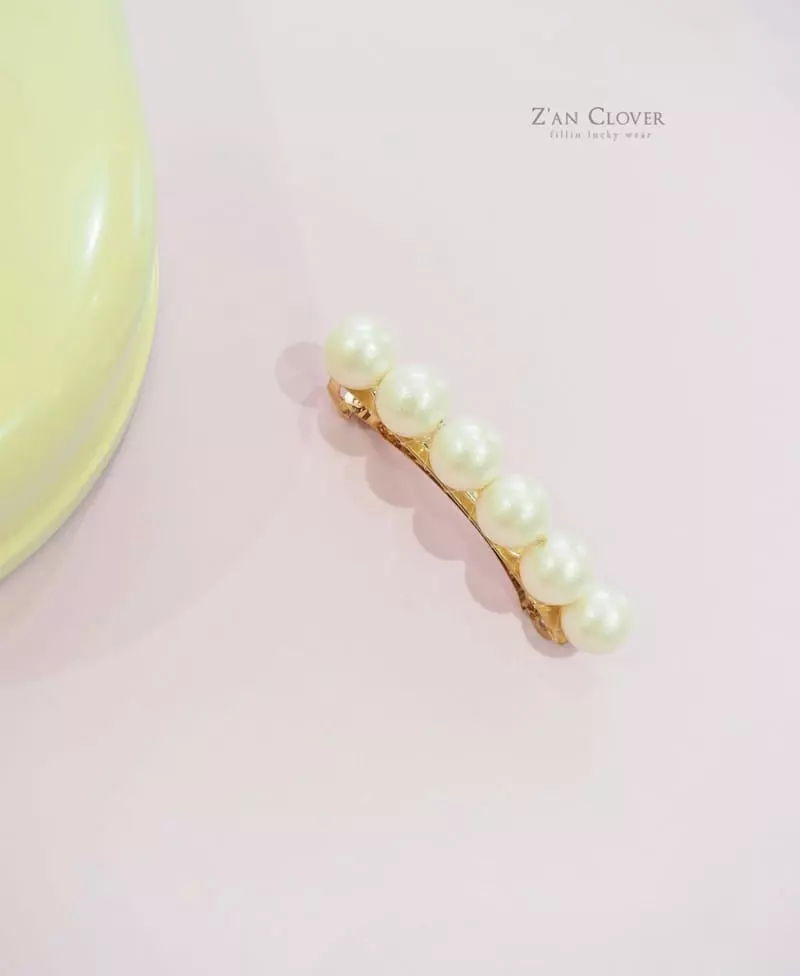 Zan Clover - Korean Children Fashion - #magicofchildhood - Pearl Hairpin - 2