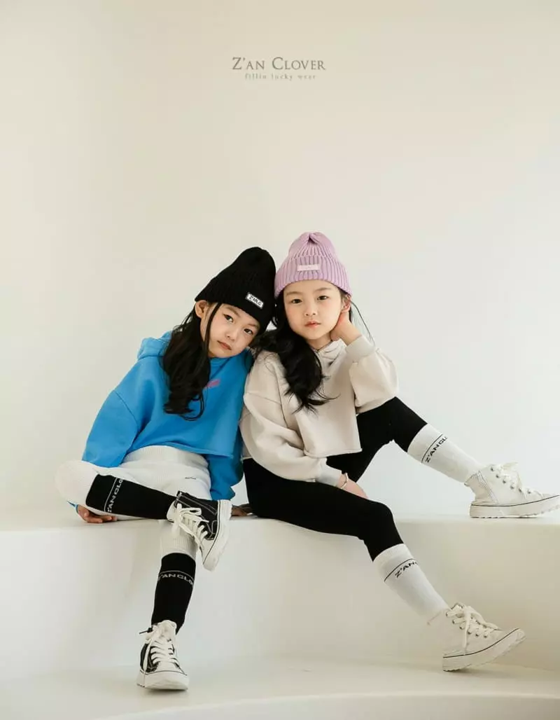 Zan Clover - Korean Children Fashion - #magicofchildhood - Crop Hoody - 5
