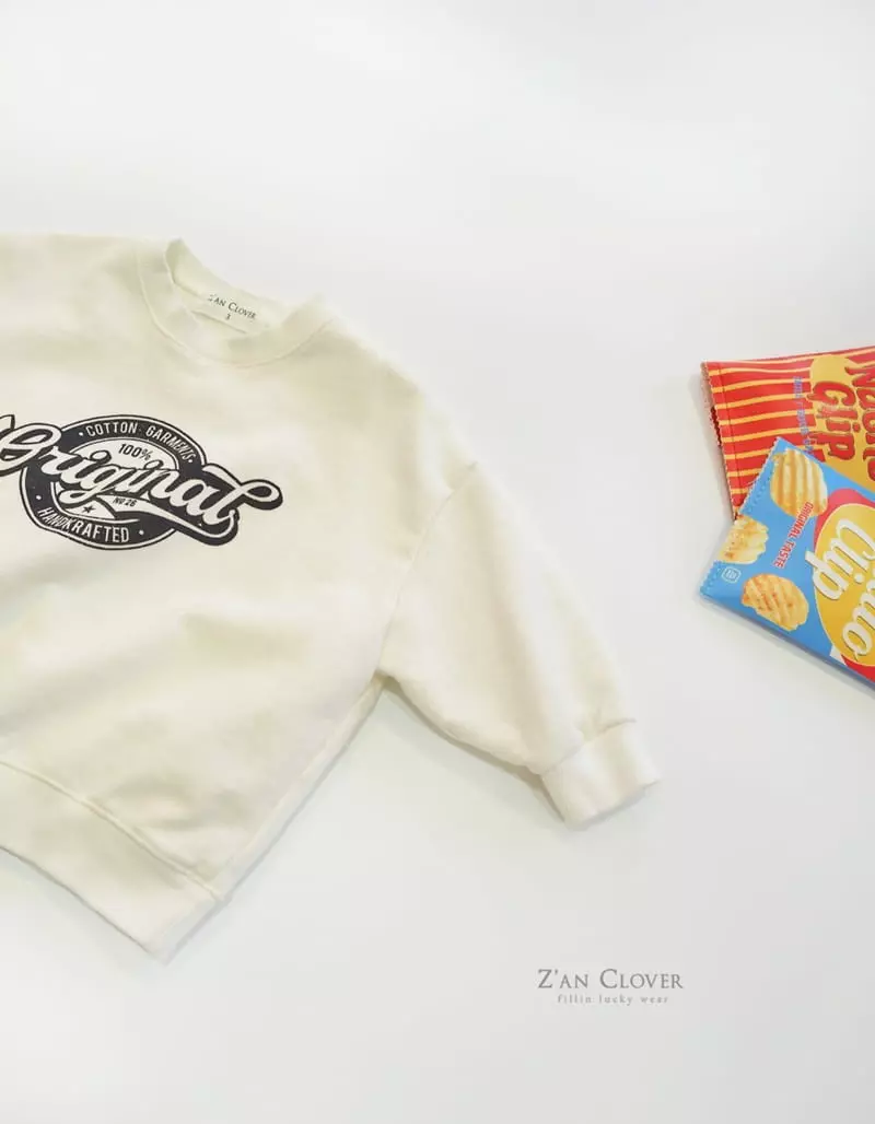 Zan Clover - Korean Children Fashion - #littlefashionista - Vintage Sweatshirt - 4