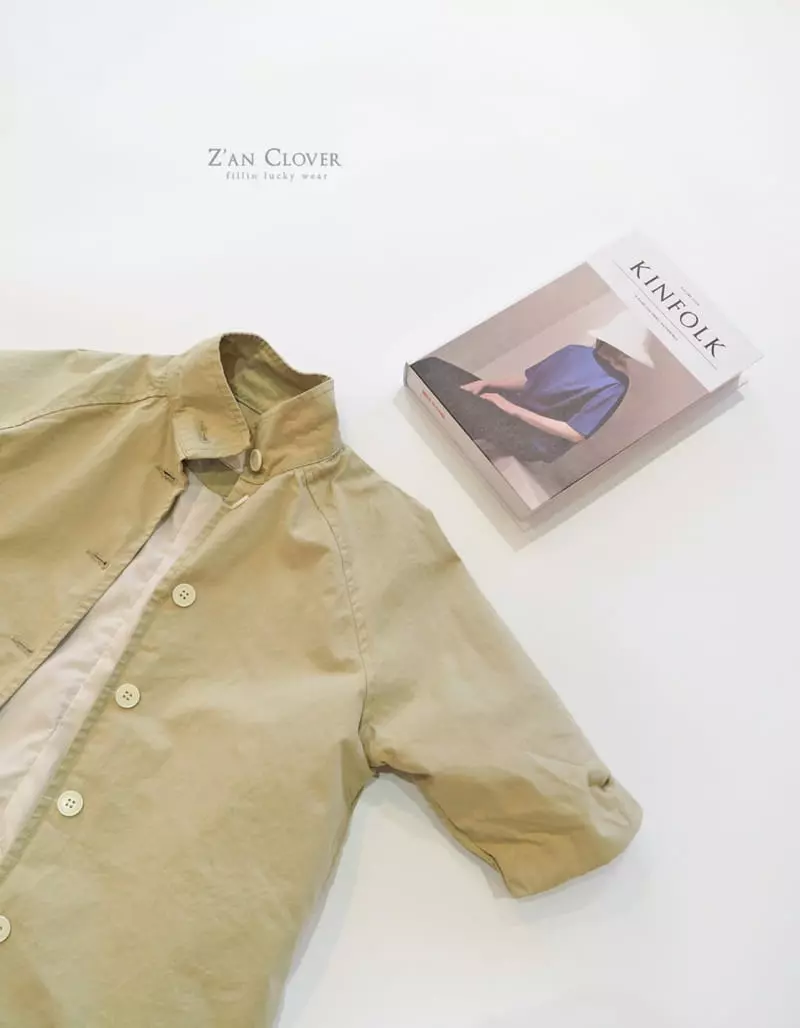 Zan Clover - Korean Children Fashion - #minifashionista - Basic Long Trench  - 10