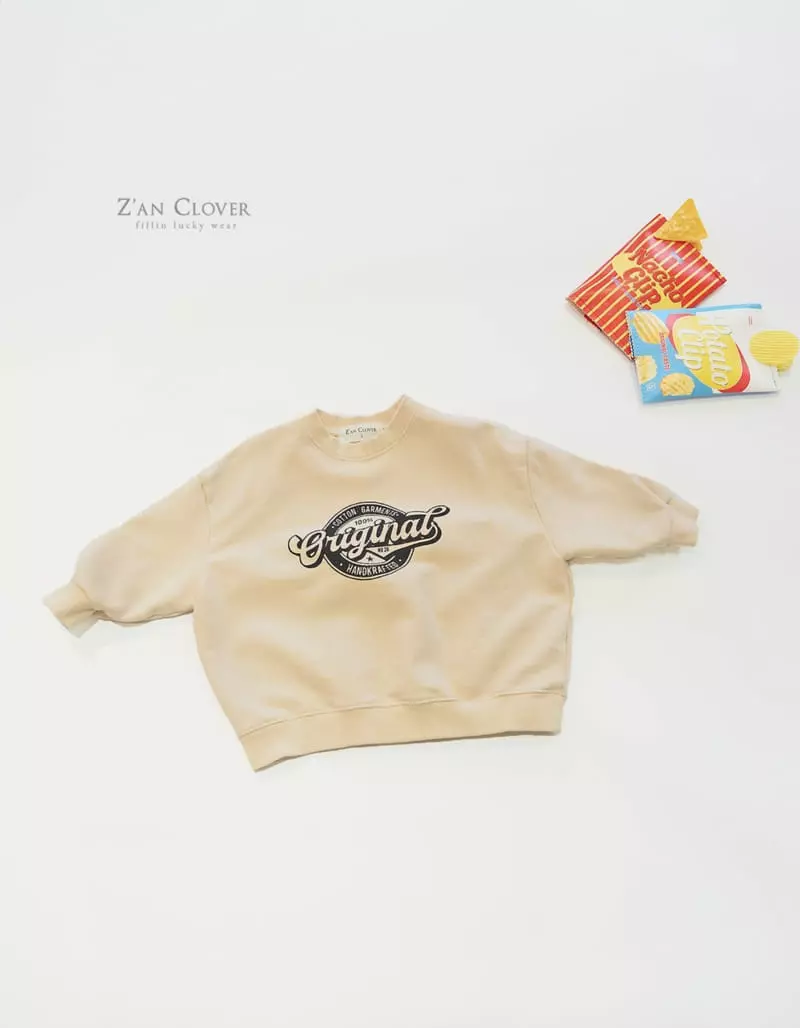 Zan Clover - Korean Children Fashion - #minifashionista - Vintage Sweatshirt - 5