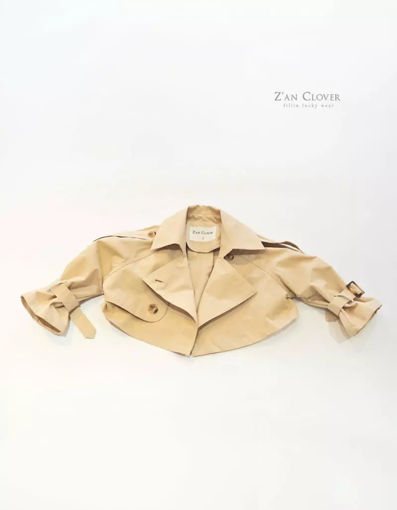 Zan Clover - Korean Children Fashion - #prettylittlegirls - Short Trench - 10