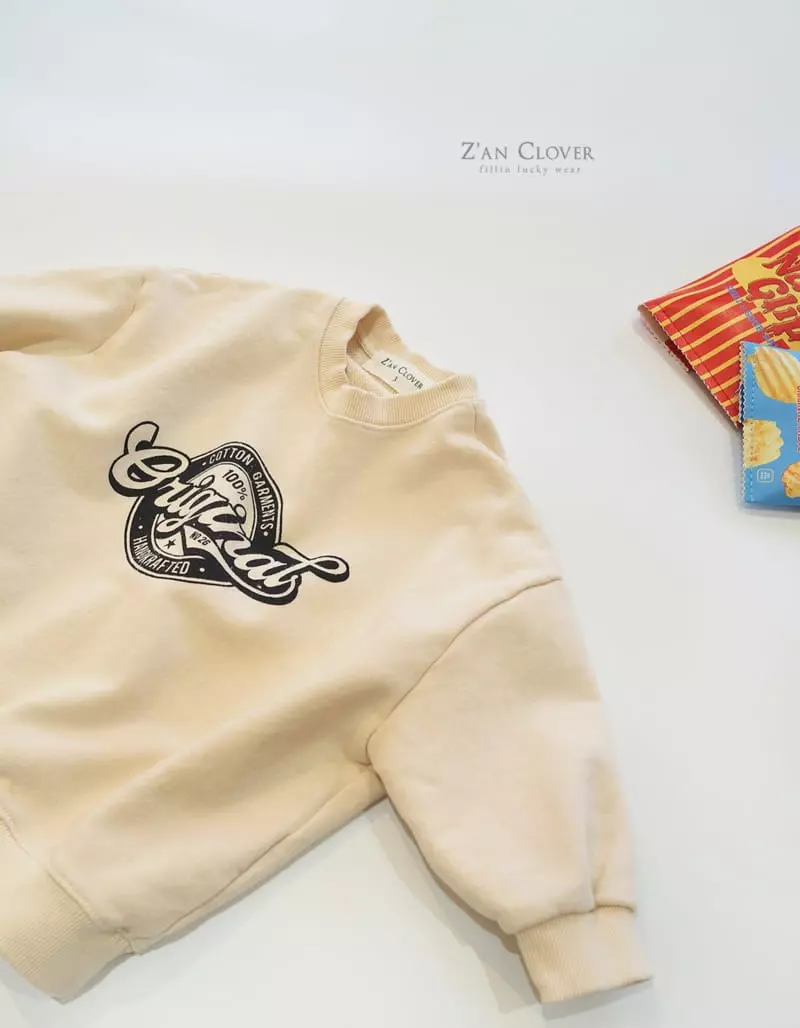 Zan Clover - Korean Children Fashion - #prettylittlegirls - Vintage Sweatshirt - 6