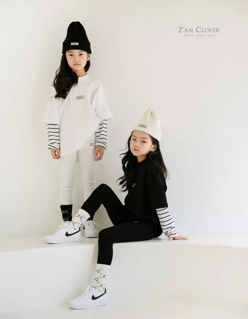 Zan Clover - Korean Children Fashion - #prettylittlegirls - Layered Tee - 3