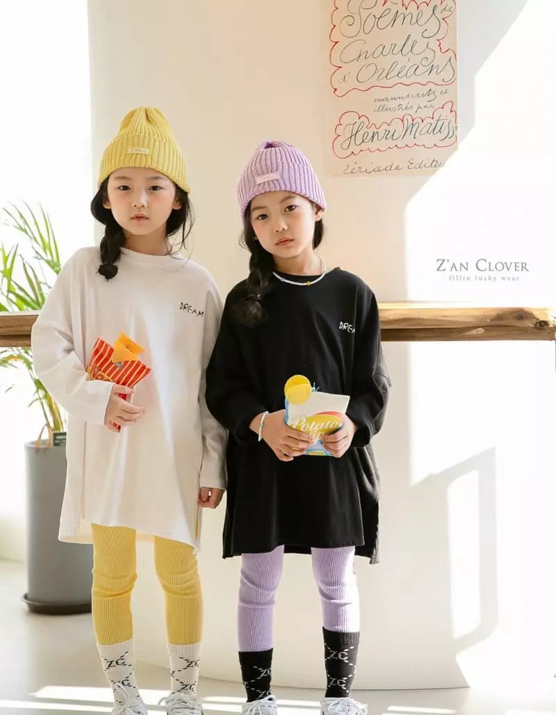 Zan Clover - Korean Children Fashion - #stylishchildhood - Dream Long Tee - 8