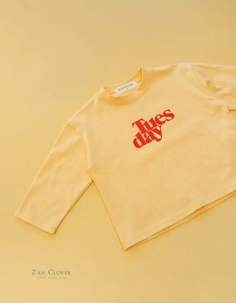 Zan Clover - Korean Children Fashion - #stylishchildhood - Tuseday Tee - 5