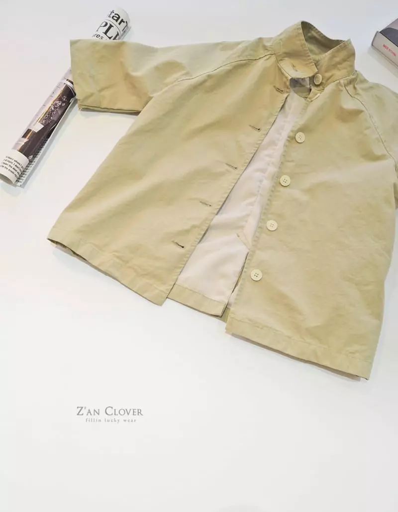 Zan Clover - Korean Children Fashion - #todddlerfashion - Basic Long Trench  - 12