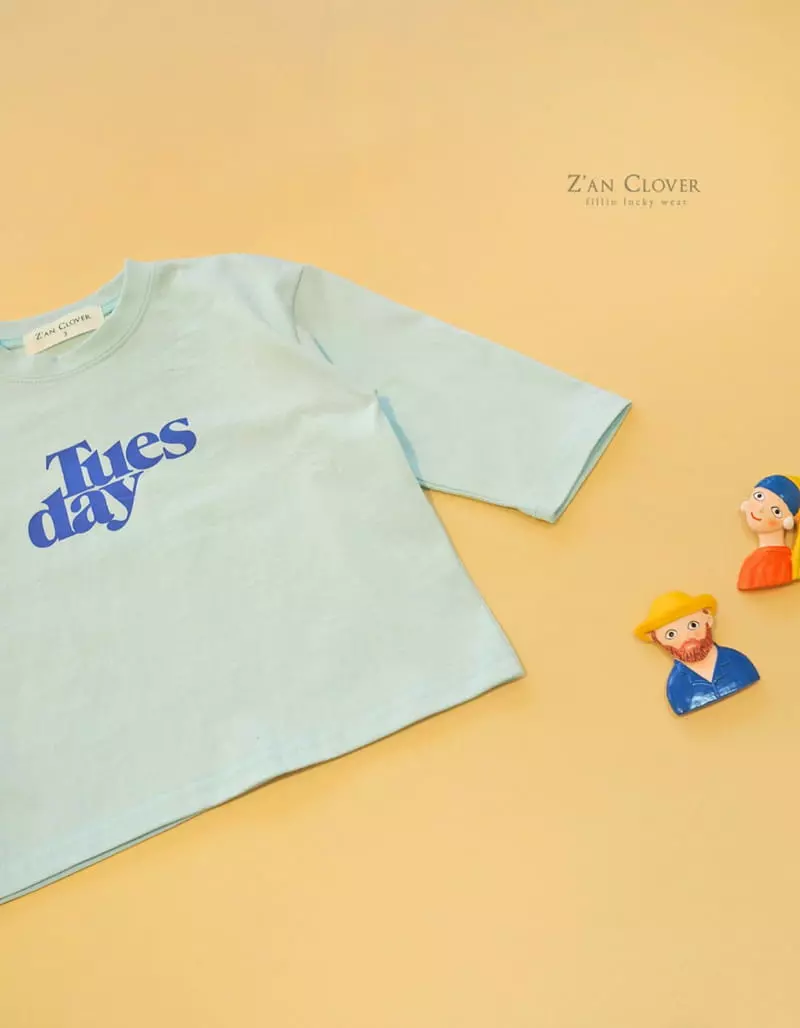 Zan Clover - Korean Children Fashion - #todddlerfashion - Tuseday Tee - 3