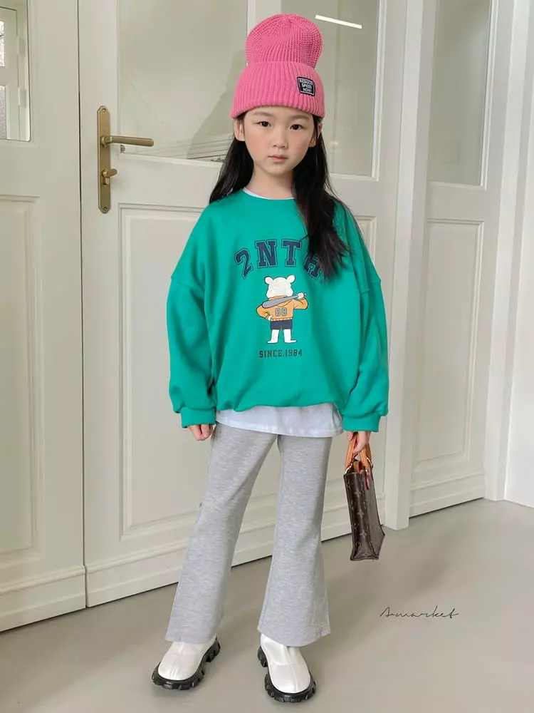 a-Market - Korean Children Fashion - #Kfashion4kids - Bear Sweatshirt - 3