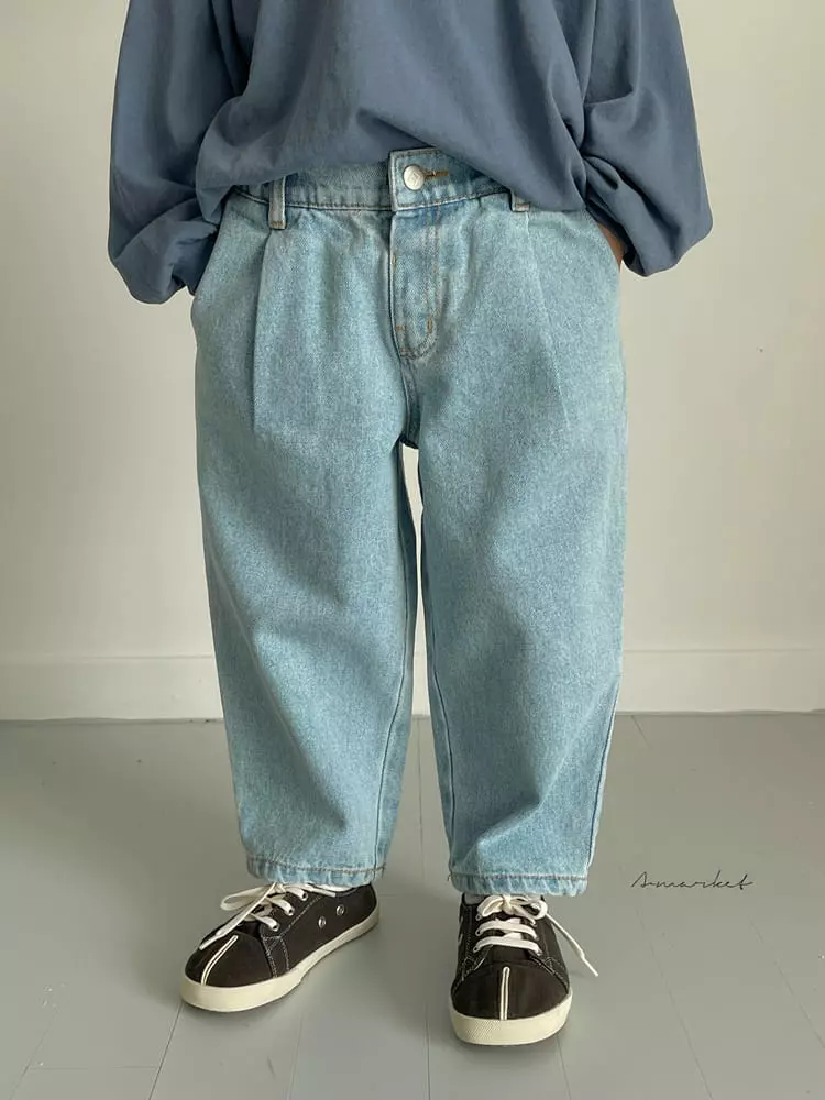 a-Market - Korean Children Fashion - #childofig - Pintuck Jeans - 11