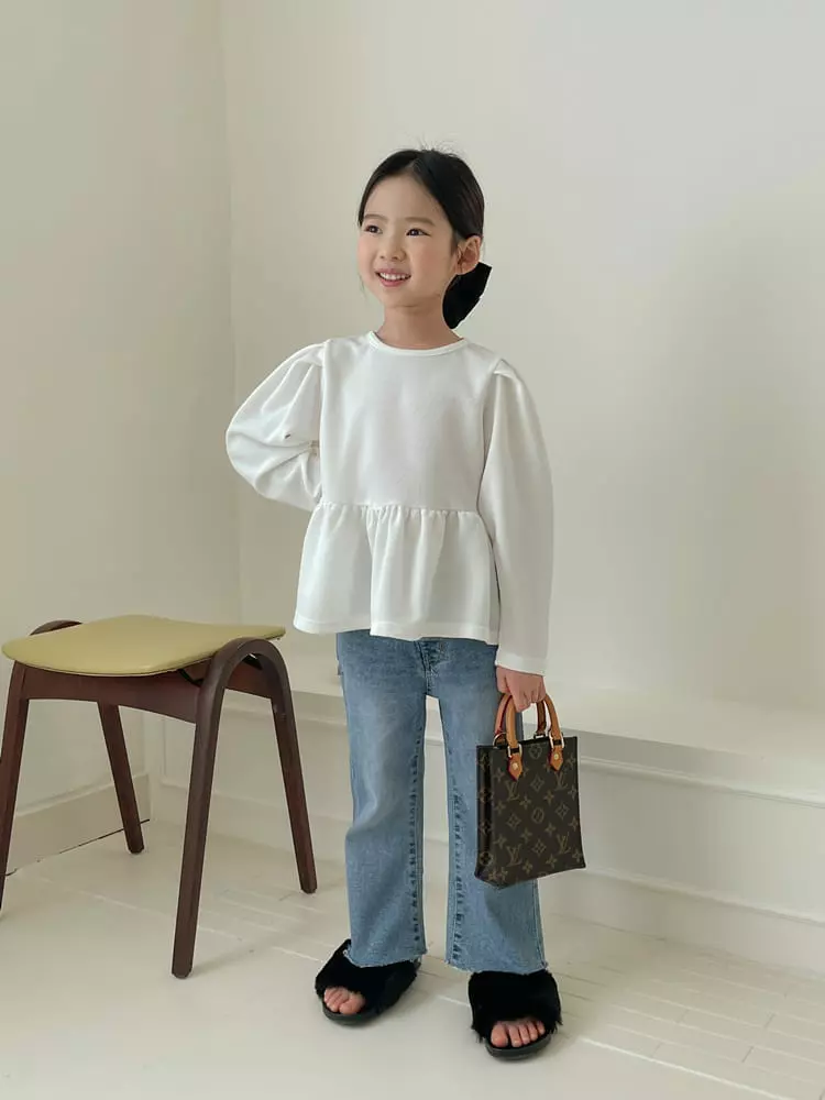 a-Market - Korean Children Fashion - #childofig - Semi Bootscut Pants - 8