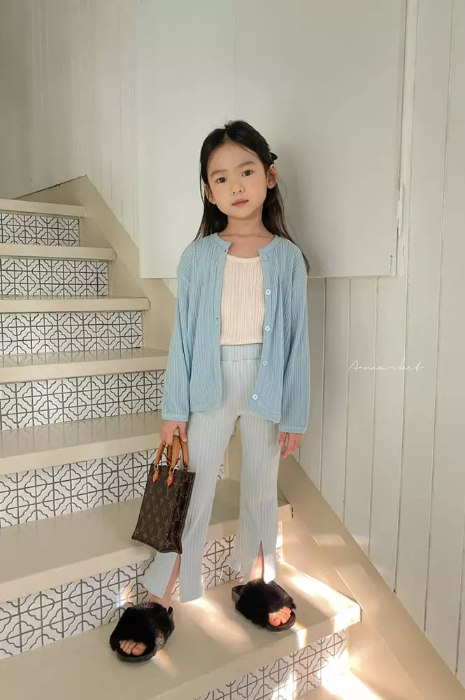 a-Market - Korean Children Fashion - #childrensboutique - Rib Sleeveless Tee - 10