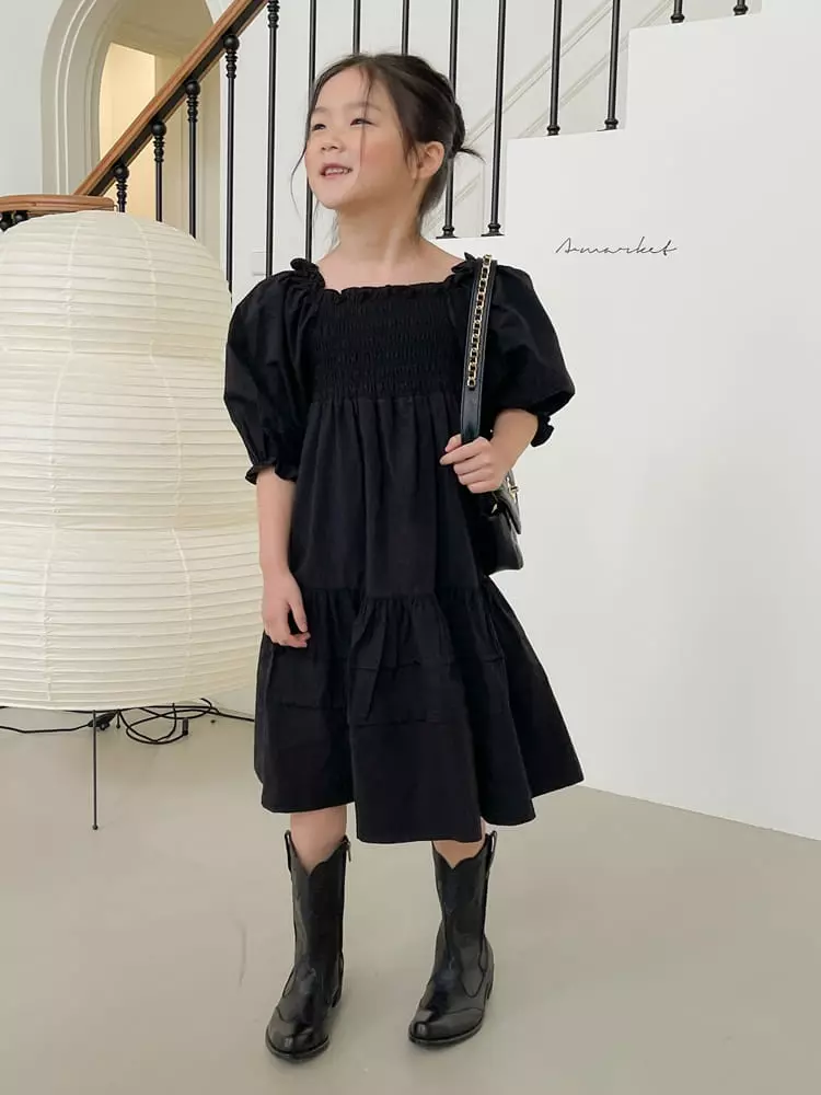 a-Market - Korean Children Fashion - #childrensboutique - Smocked One-piece - 5