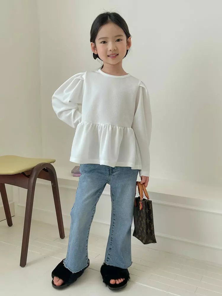 a-Market - Korean Children Fashion - #childrensboutique - Semi Bootscut Pants - 10