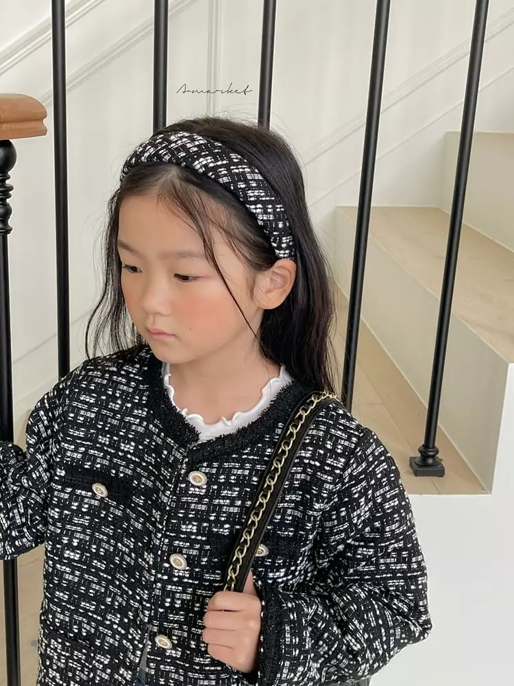 a-Market - Korean Children Fashion - #childrensboutique - Twid Jacket - 5