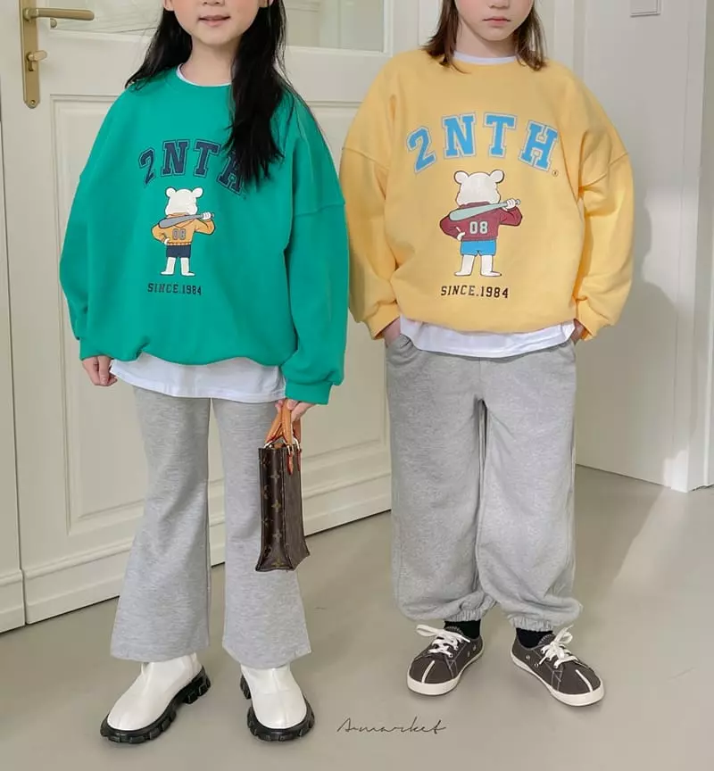 a-Market - Korean Children Fashion - #designkidswear - Bear Sweatshirt - 11