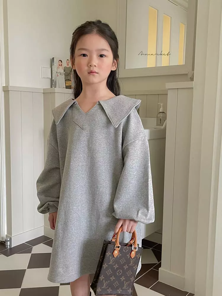 a-Market - Korean Children Fashion - #designkidswear - Collar One-piece - 4
