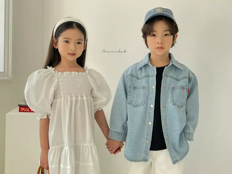 a-Market - Korean Children Fashion - #kidsshorts - Smocked One-piece - 9