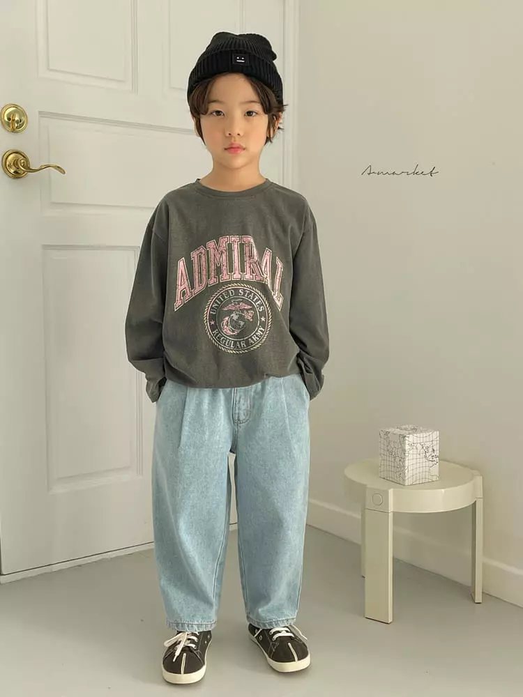a-Market - Korean Children Fashion - #kidsshorts - Pintuck Jeans - 3