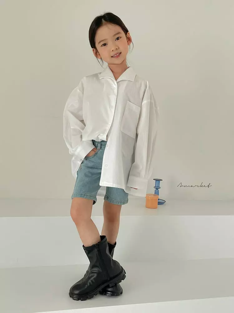a-Market - Korean Children Fashion - #kidsshorts - Basic Shirt - 6