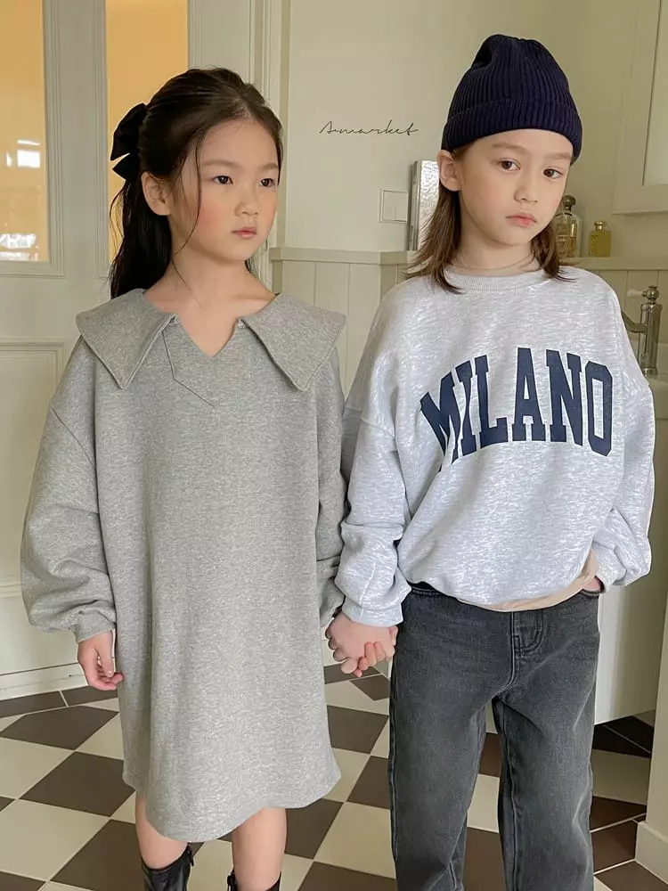 a-Market - Korean Children Fashion - #kidsstore - Collar One-piece - 7