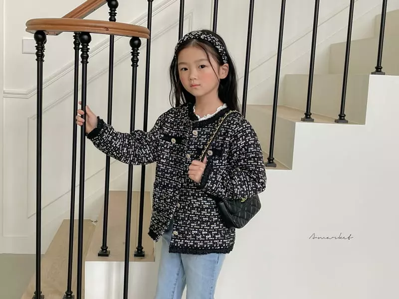 a-Market - Korean Children Fashion - #kidsstore - Twid Jacket - 10