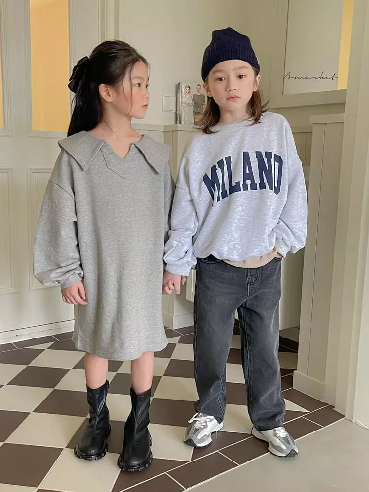 a-Market - Korean Children Fashion - #kidzfashiontrend - Collar One-piece - 8