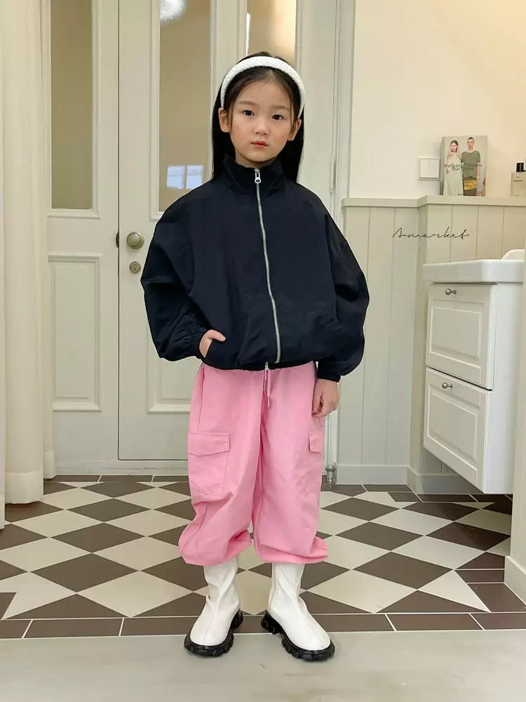 a-Market - Korean Children Fashion - #littlefashionista - Cargo Jogger Pants - 3