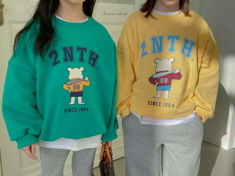 a-Market - Korean Children Fashion - #Kfashion4kids - Bear Sweatshirt - 4