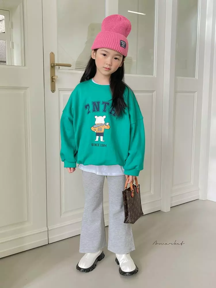 a-Market - Korean Children Fashion - #minifashionista - Bear Sweatshirt - 6