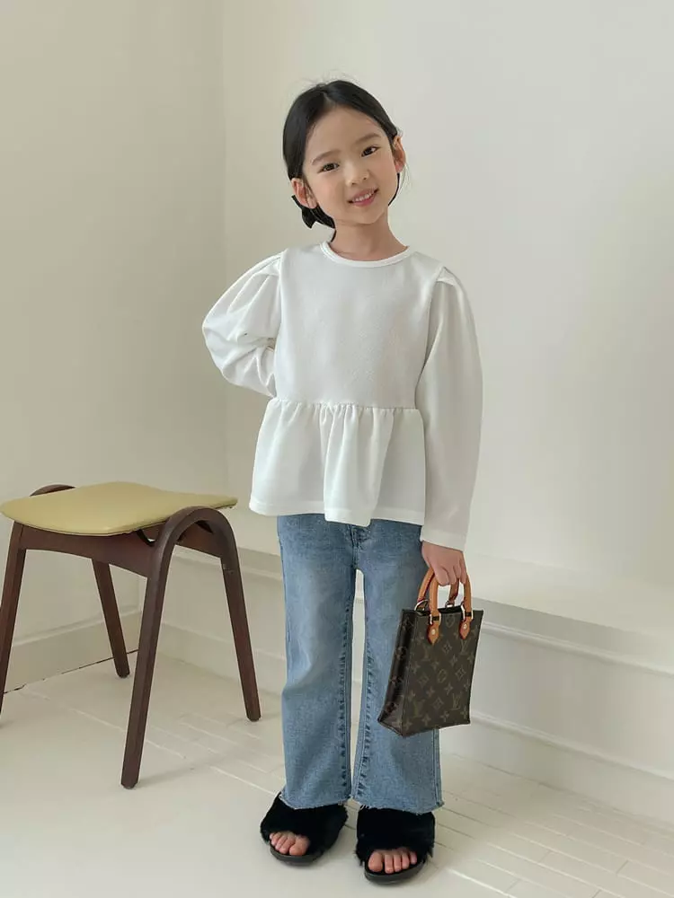 a-Market - Korean Children Fashion - #prettylittlegirls - Semi Bootscut Pants - 7