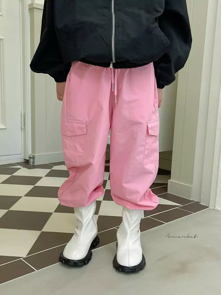 a-Market - Korean Children Fashion - #prettylittlegirls - Cargo Jogger Pants - 6