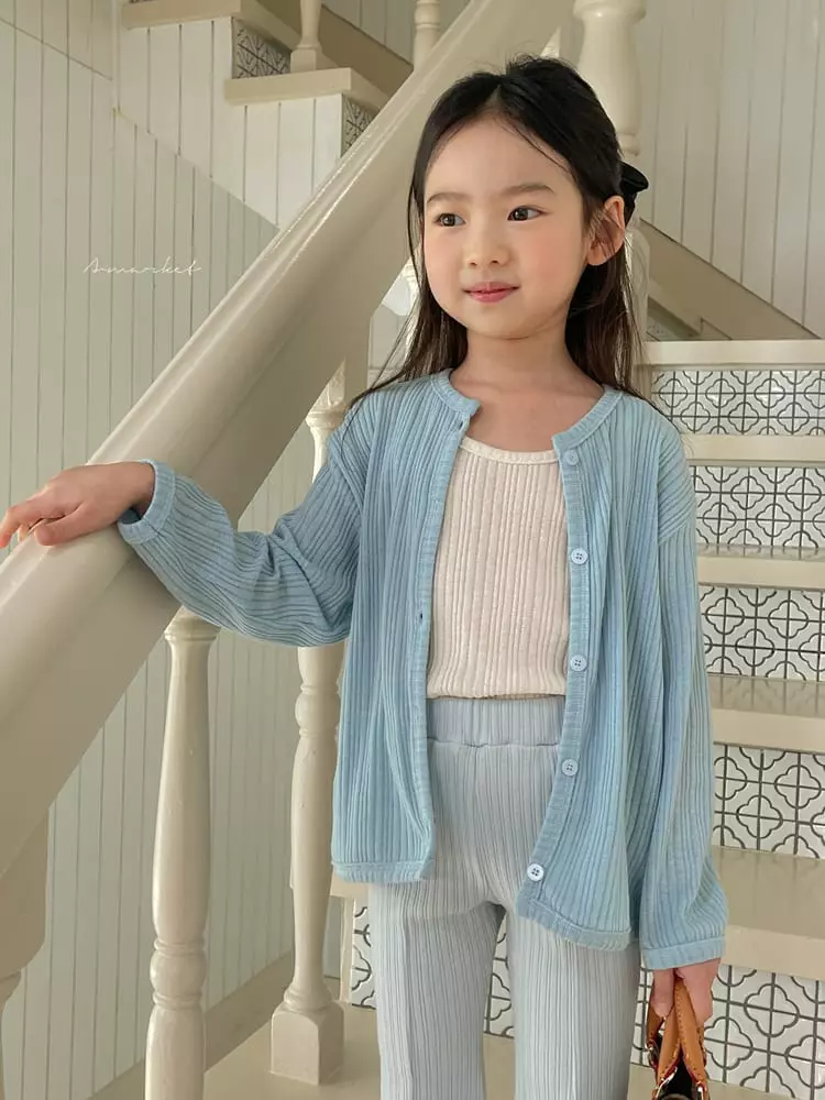 a-Market - Korean Children Fashion - #stylishchildhood - Rib Sleeveless Tee - 8