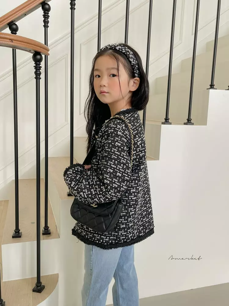 a-Market - Korean Children Fashion - #stylishchildhood - Twid Jacket - 3