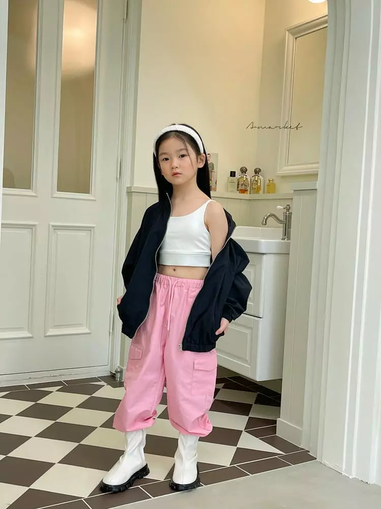 a-Market - Korean Children Fashion - #todddlerfashion - Cargo Jogger Pants - 7