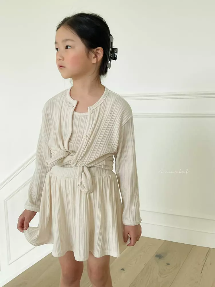 a-Market - Korean Children Fashion - #toddlerclothing - Rib Sleeveless Tee - 7