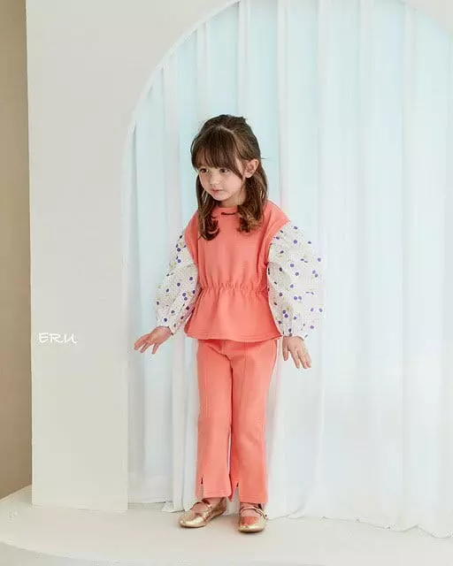 e.ru - Korean Children Fashion - #Kfashion4kids - Cherry Top Bottom Set - 8