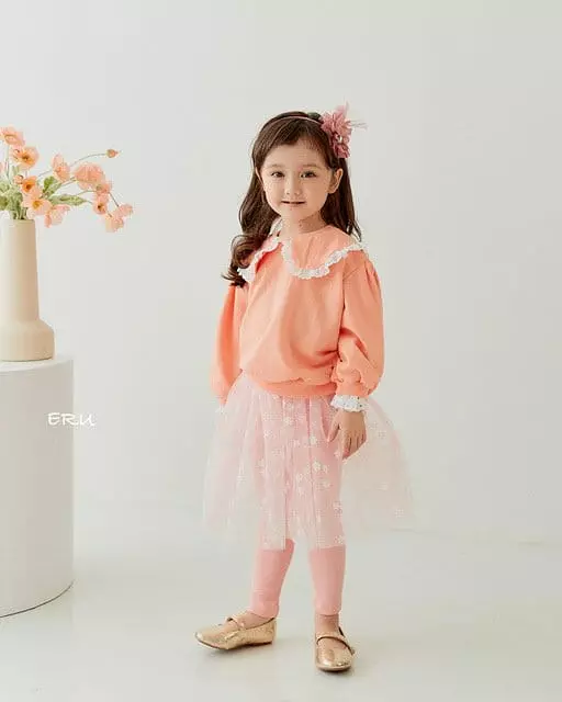 e.ru - Korean Children Fashion - #childofig - Big Collar Tee - 4