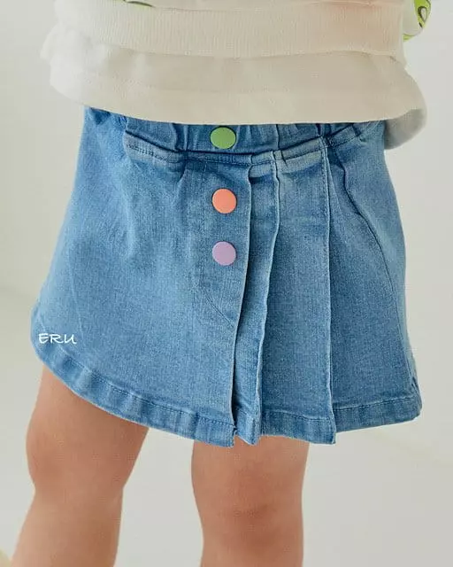 e.ru - Korean Children Fashion - #kidzfashiontrend - Wrap Skirt - 2