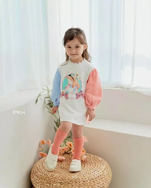 e.ru - Korean Children Fashion - #magicofchildhood - Girl Long Tee - 2