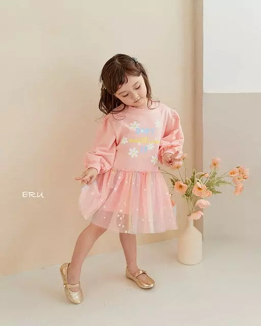 e.ru - Korean Children Fashion - #littlefashionista - Lilac One-piece - 4