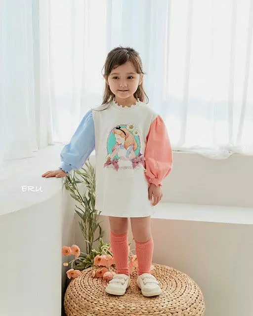 e.ru - Korean Children Fashion - #minifashionista - Girl Long Tee - 3