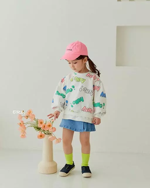 e.ru - Korean Children Fashion - #prettylittlegirls - Hello Tee - 2