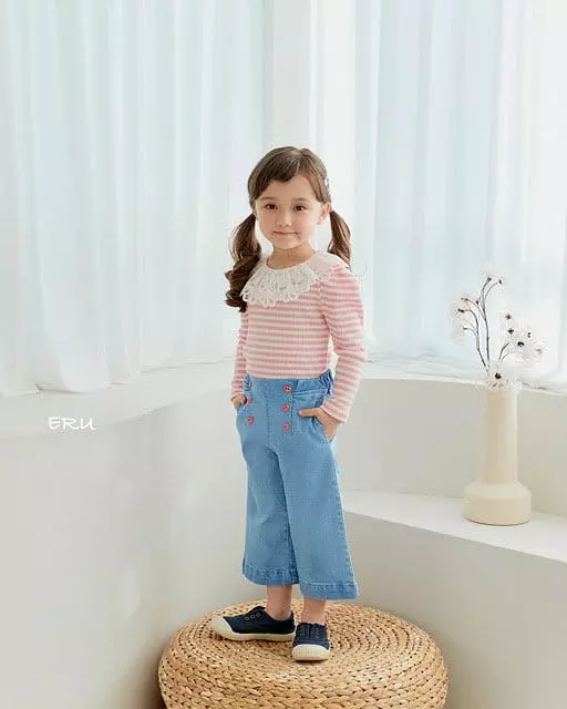 e.ru - Korean Children Fashion - #todddlerfashion - Hear Span Pants - 2